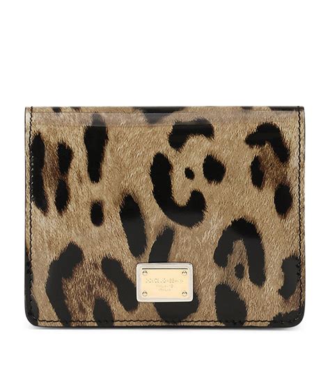 dolce and gabbana leopard wallet.